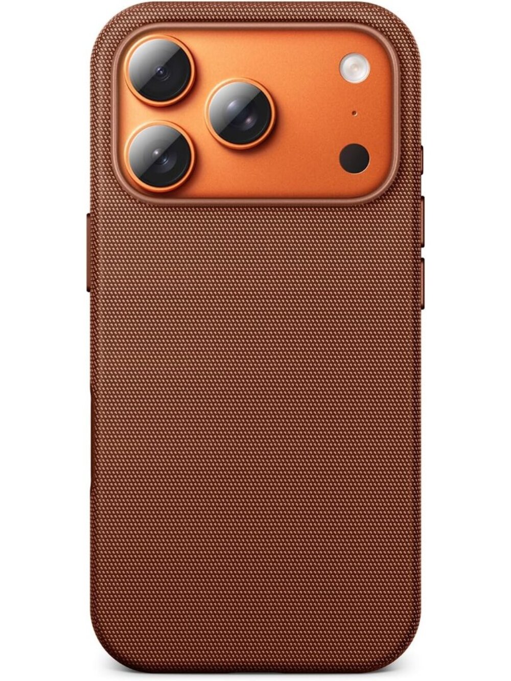 iPhone 17 Pro Orange Techwoven Drop Protection Shockproof Skin-Friendly Case